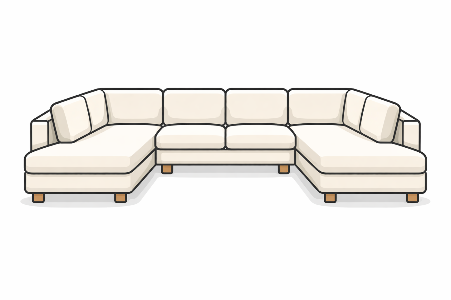 U-Couch – Wohnlandschaft Abholung in Zürich online buchen