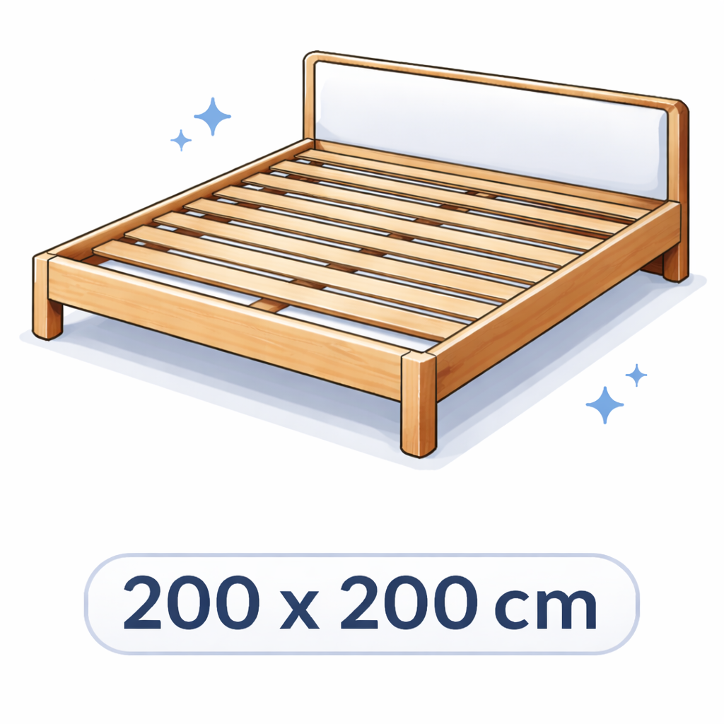 Bett 200x200 ohne Matratze – Kingsize Bettgestell Abholung in Zürich online buchen