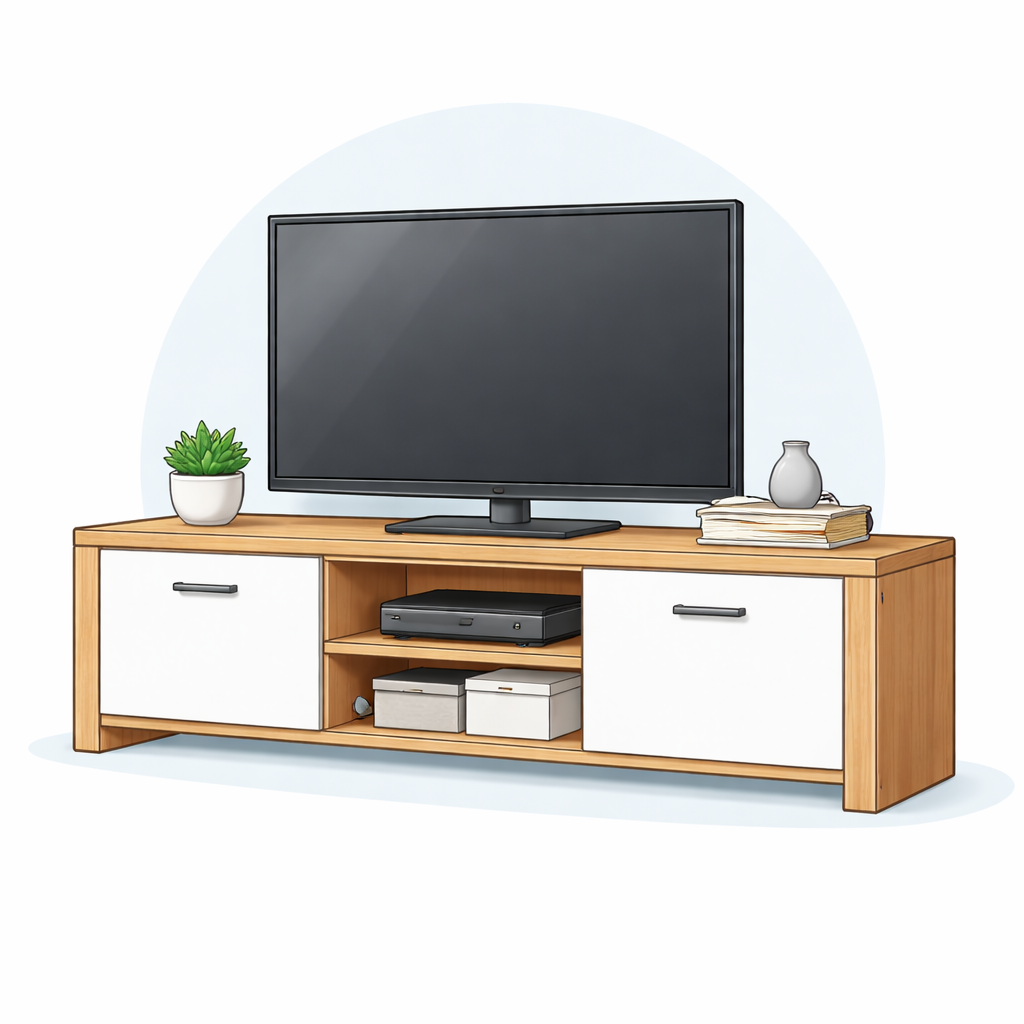 Lowboard – TV Board / Fernsehtisch Abholung in Zürich online buchen