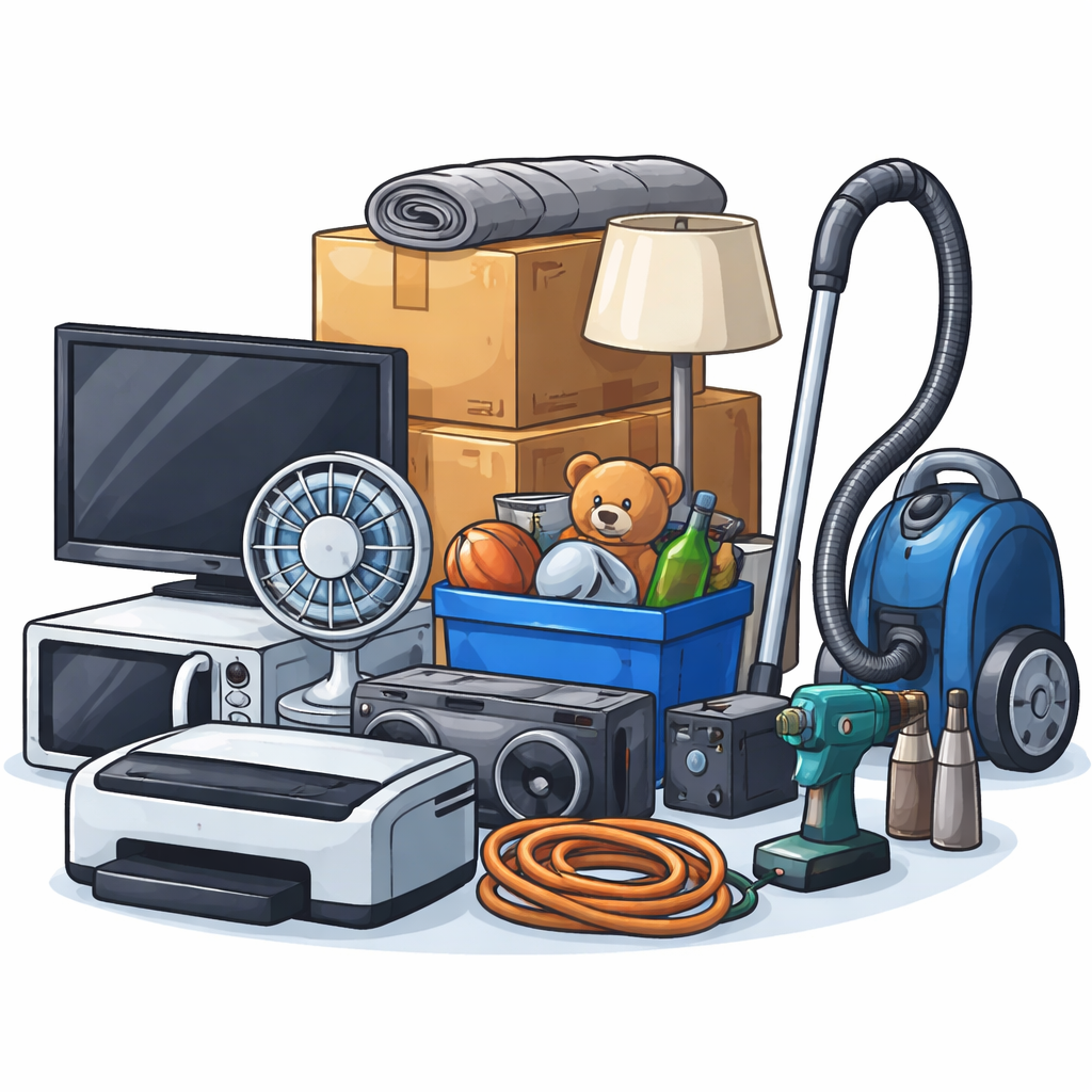 Kleinsperrgut Paket mittel bis 10 Teile Zürich