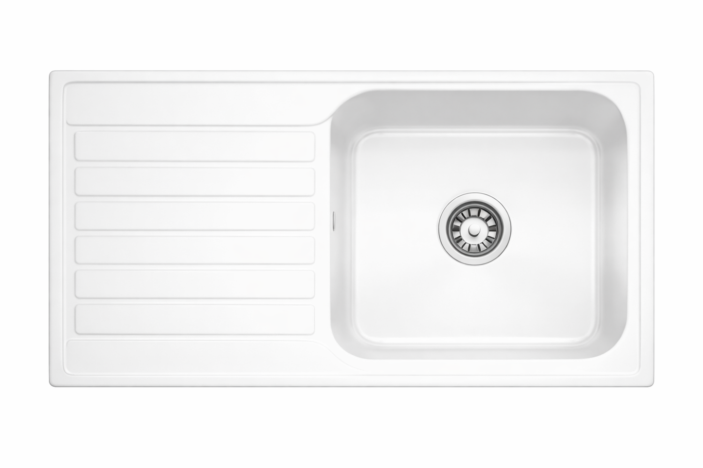 Keramik Spüle mit Abtropffläche – Abholung in Zürich online buchen