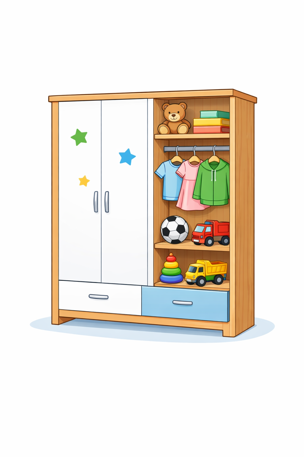 Kinder Schrank – Kinder Kleiderschrank Abholung in Zürich online buchen