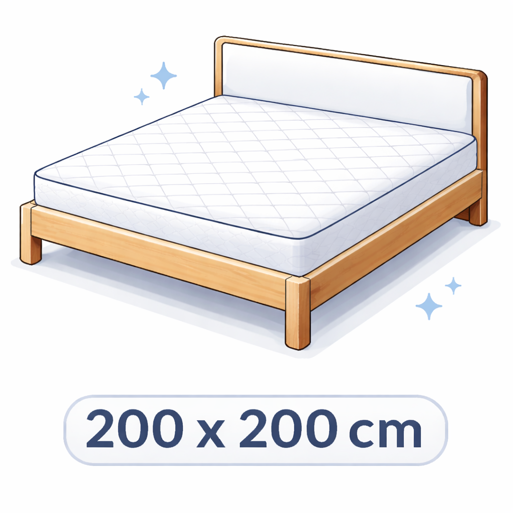 Bett 200x200 mit Matratze – Kingsize Bett Abholung in Zürich online buchen