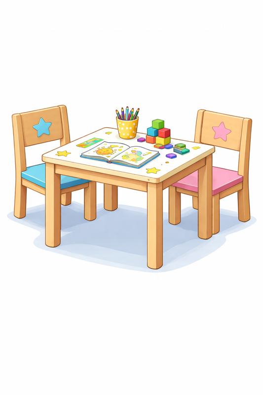 Kinder Tisch – Kinder Sitzgruppe Abholung in Zürich online buchen