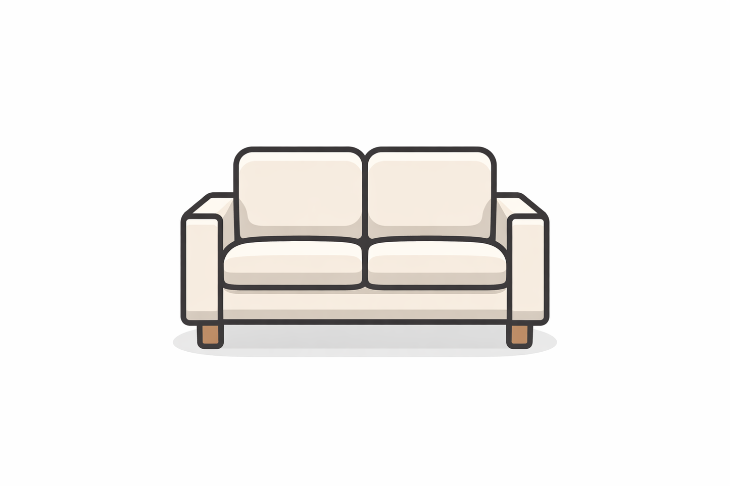 Sofa Zweisitzer – Abholung in Zürich online buchen